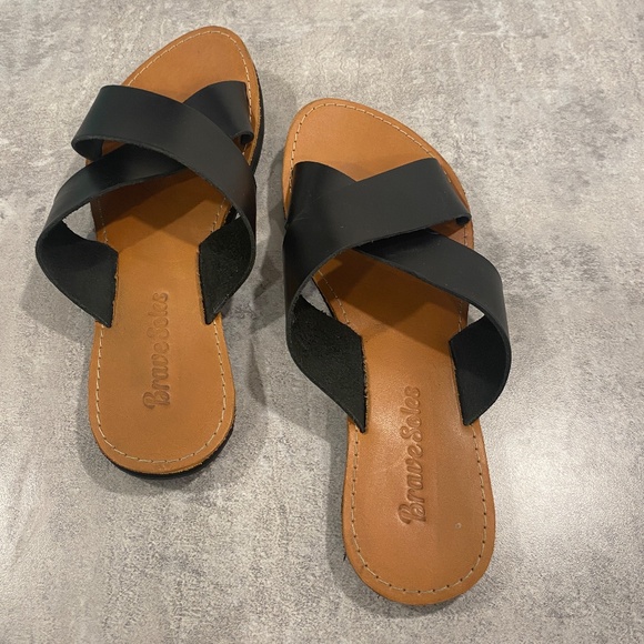 Brave Soles 'The Constanza' Leather slides - Picture 6 of 9